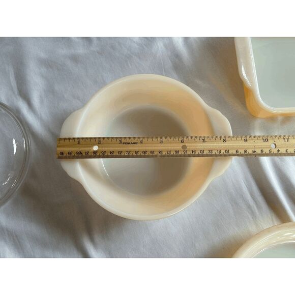 Anchor Hocking Fire King Copper Tint 5 Piece Set, 446, 460, 410 - Picture 12 of 12